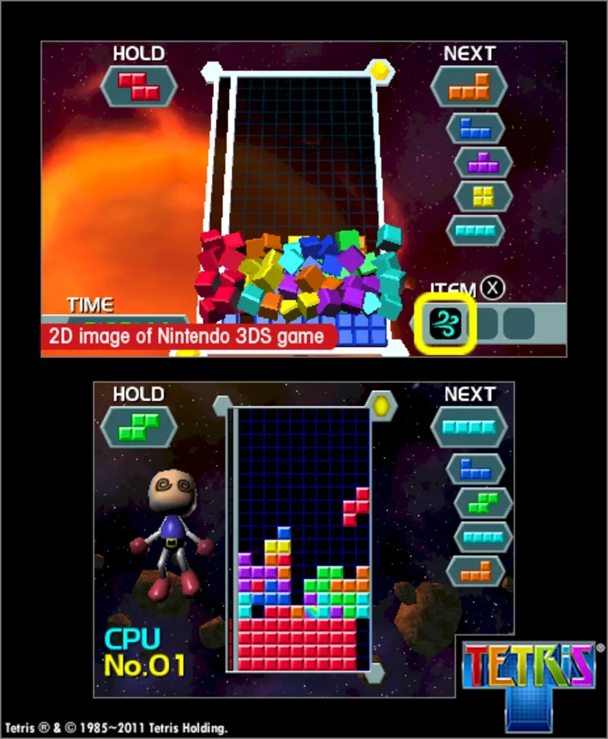 Captura de pantalla - Tetris: Axis