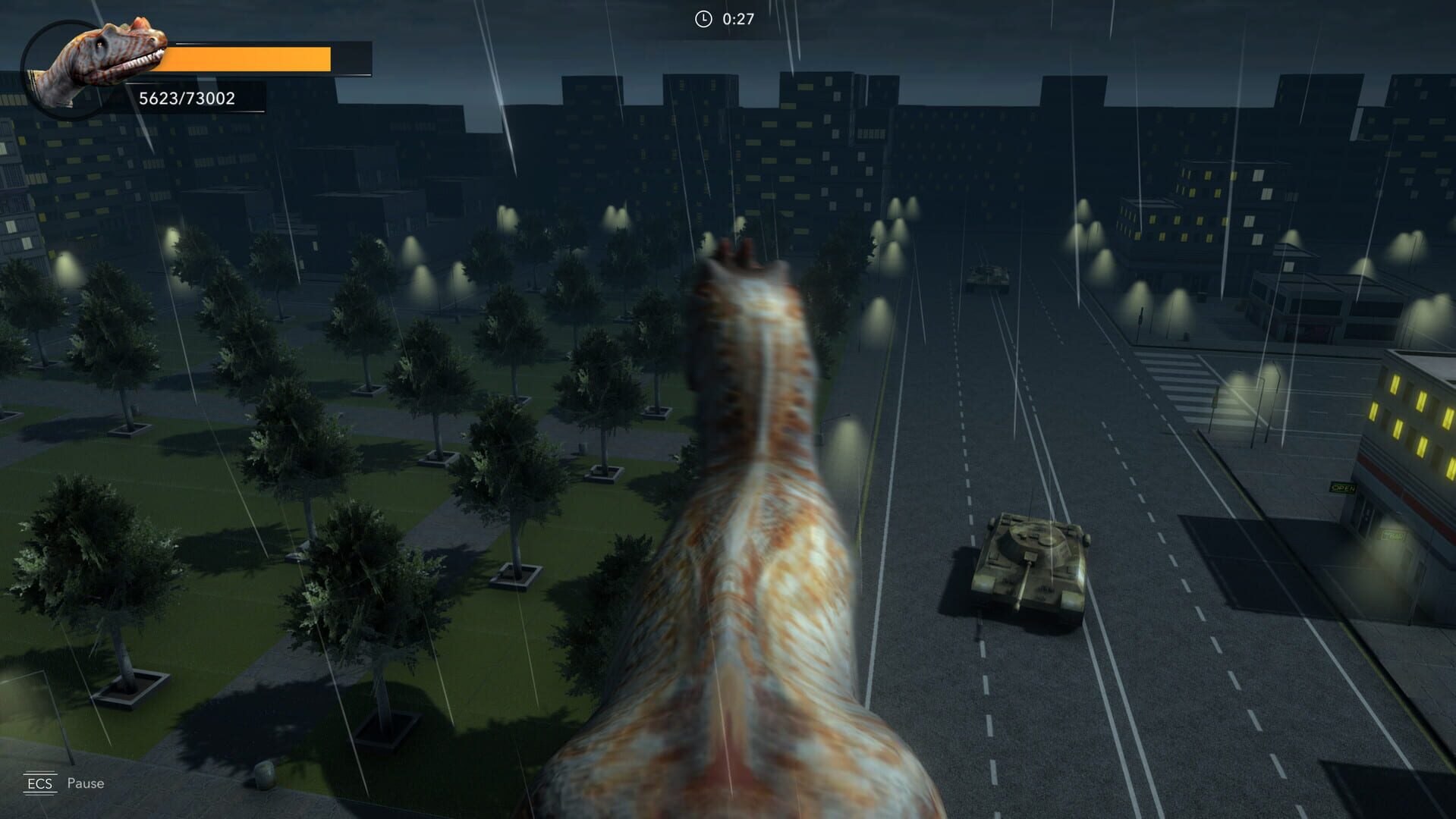 Jurassic City Walk - Screenshot