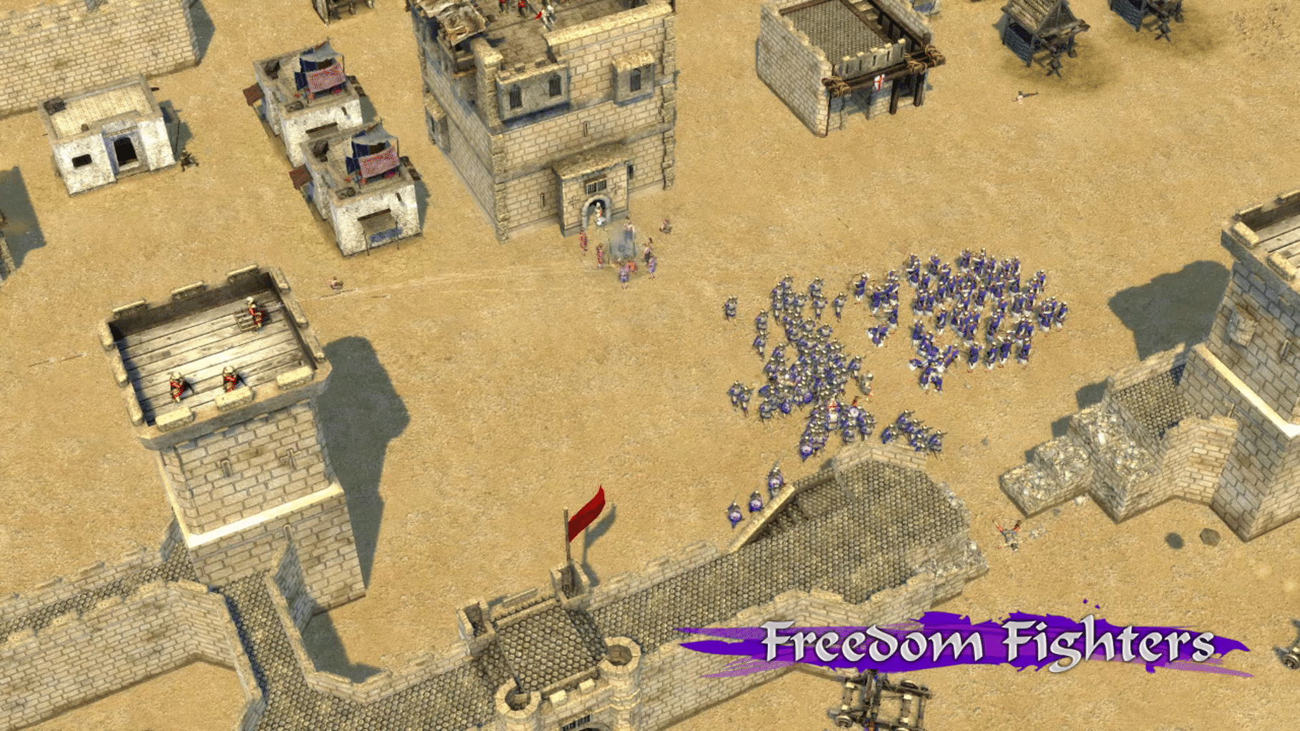 Stronghold Crusader II: Freedom Fighters mini-campaign screenshot