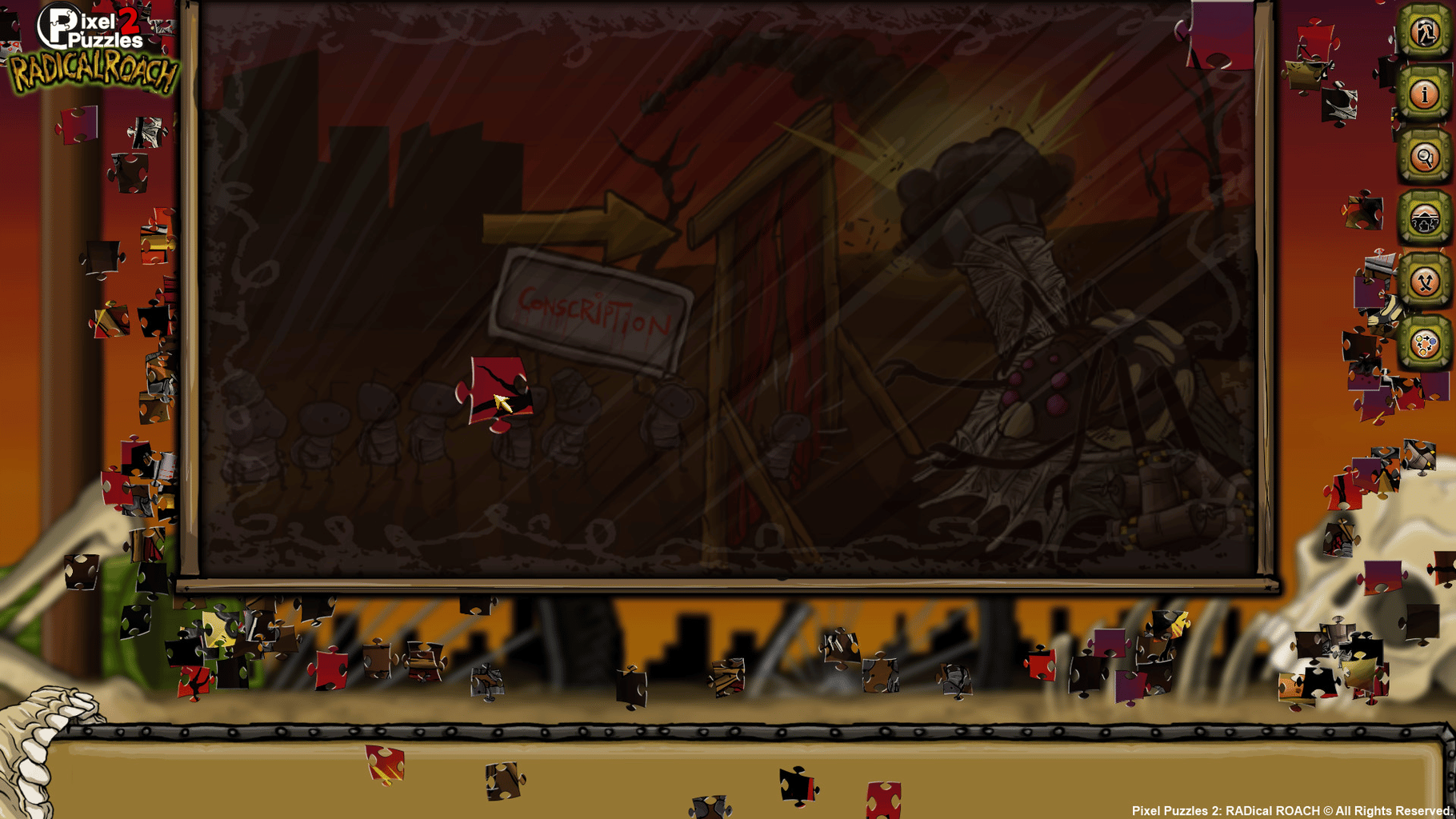 Pixel Puzzles 2: Radical Roach screenshot