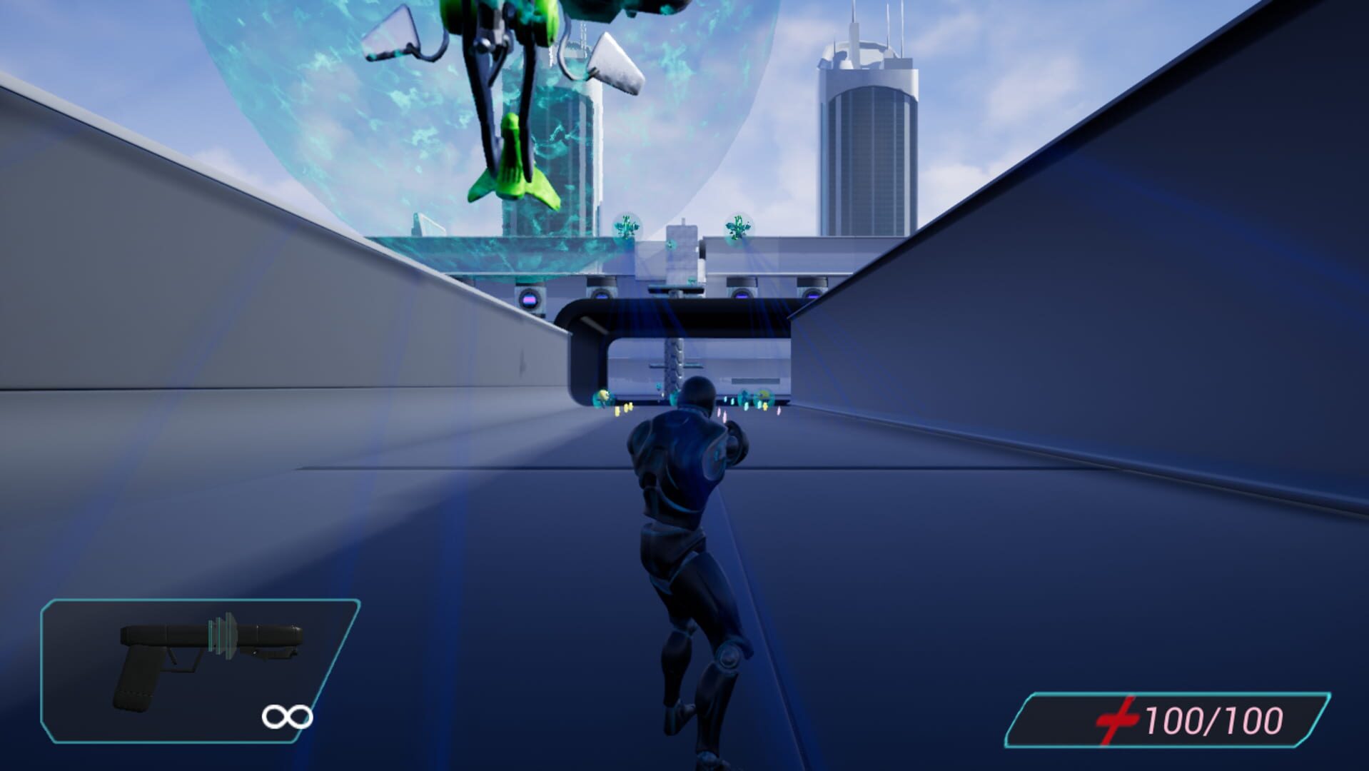 Cyborg Invasion Shooter - Screenshot