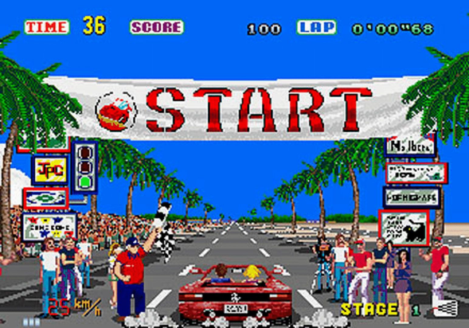 OutRun screenshot