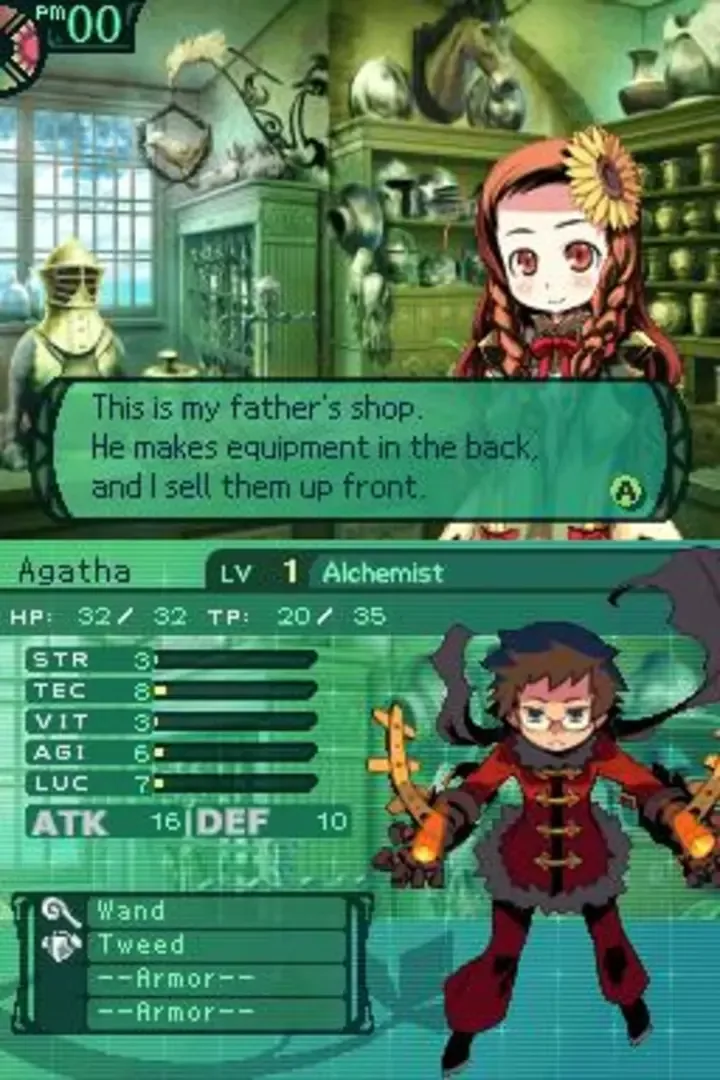 Captura de pantalla - Etrian Odyssey II: Heroes of Lagaard