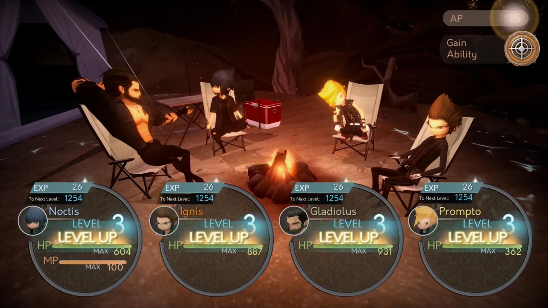 Captura de pantalla - Final Fantasy XV: Pocket Edition