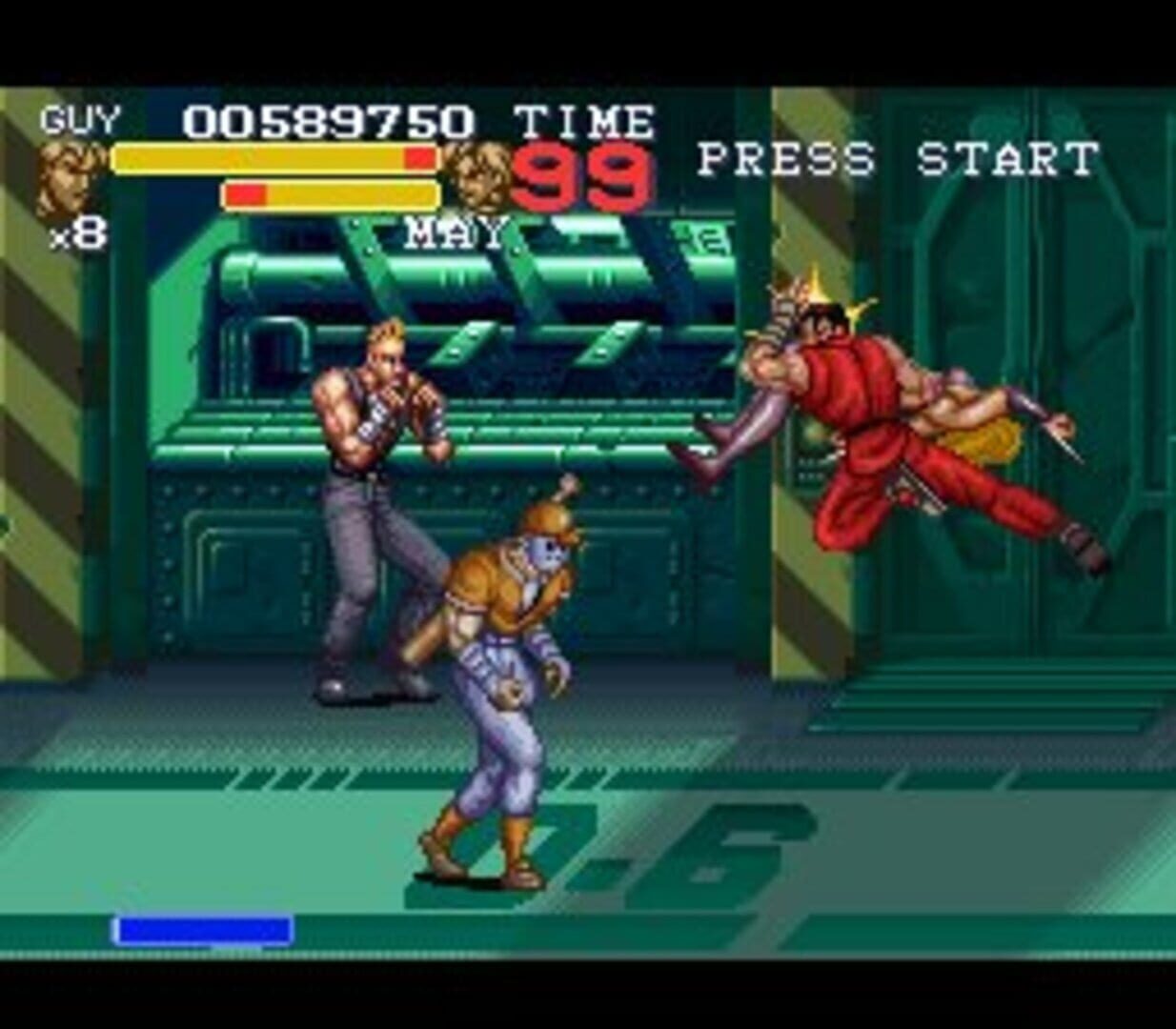 Captura de pantalla - Final Fight 3