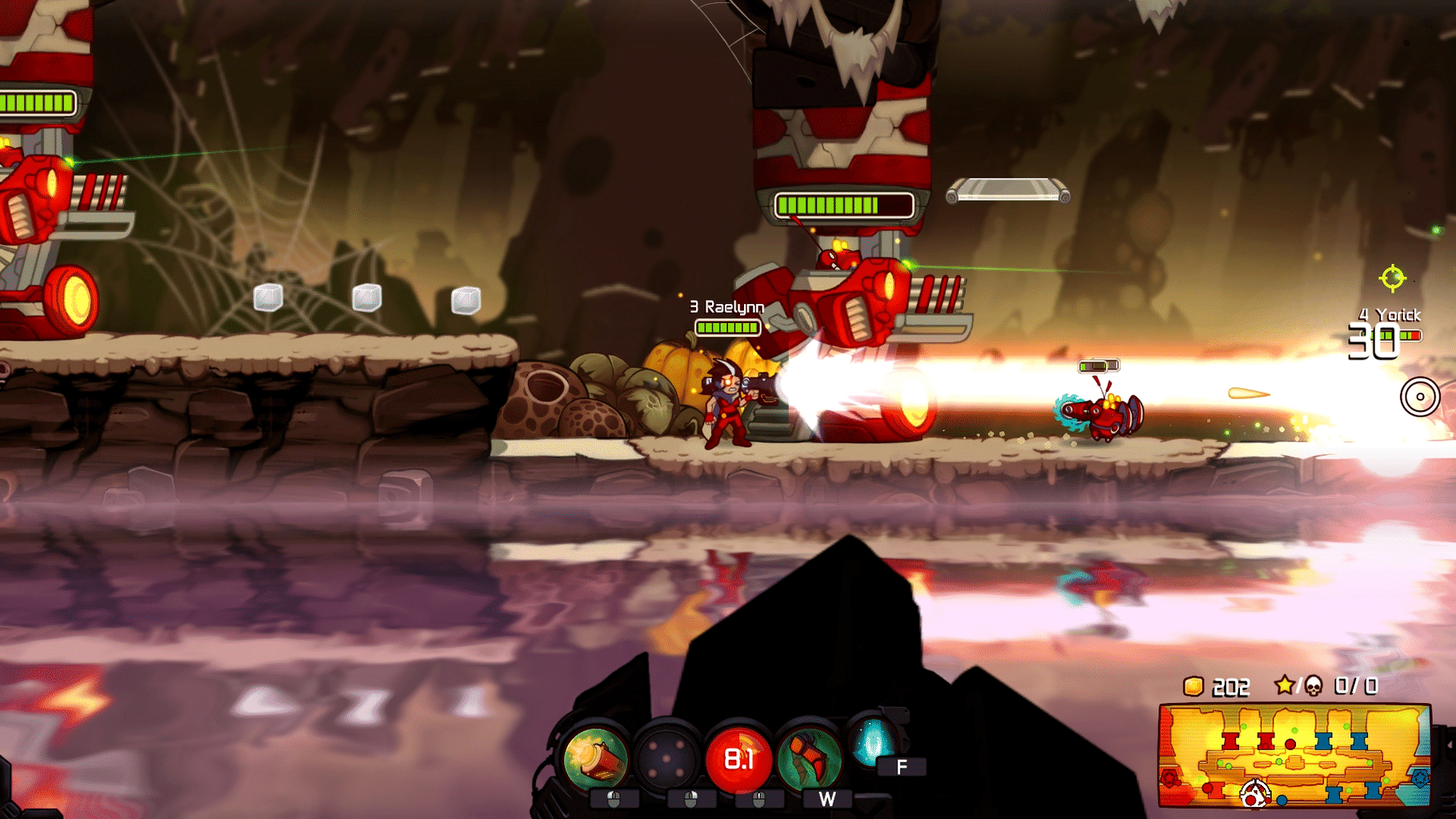 Awesomenauts screenshot