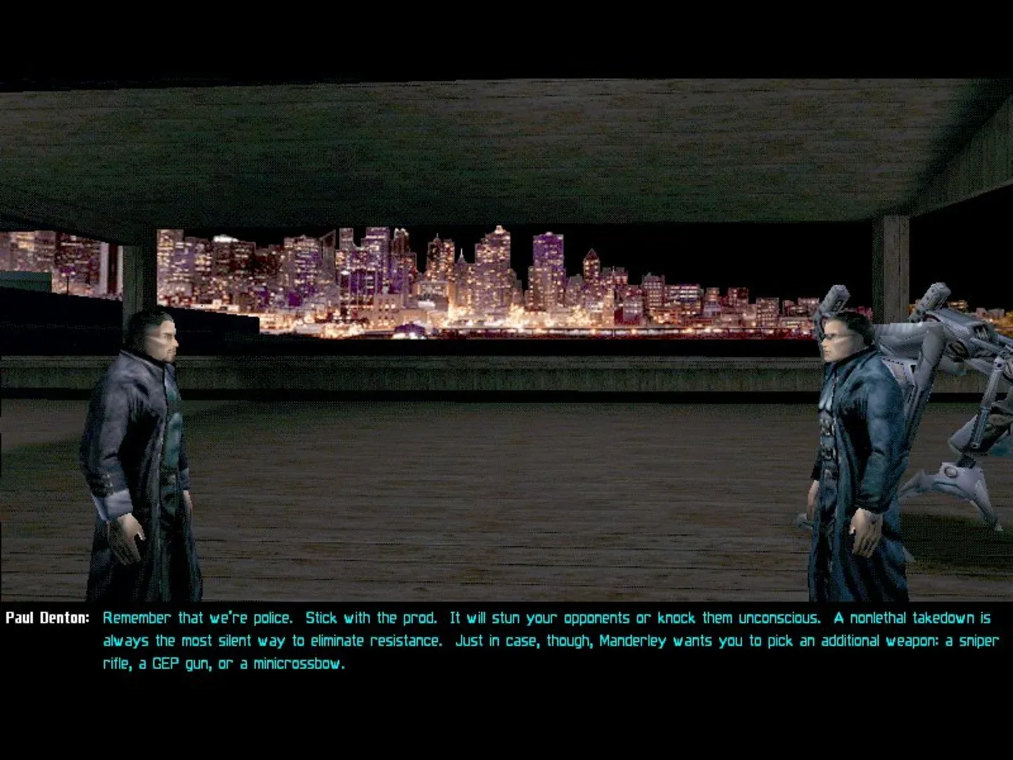 Captura de pantalla - Deus Ex