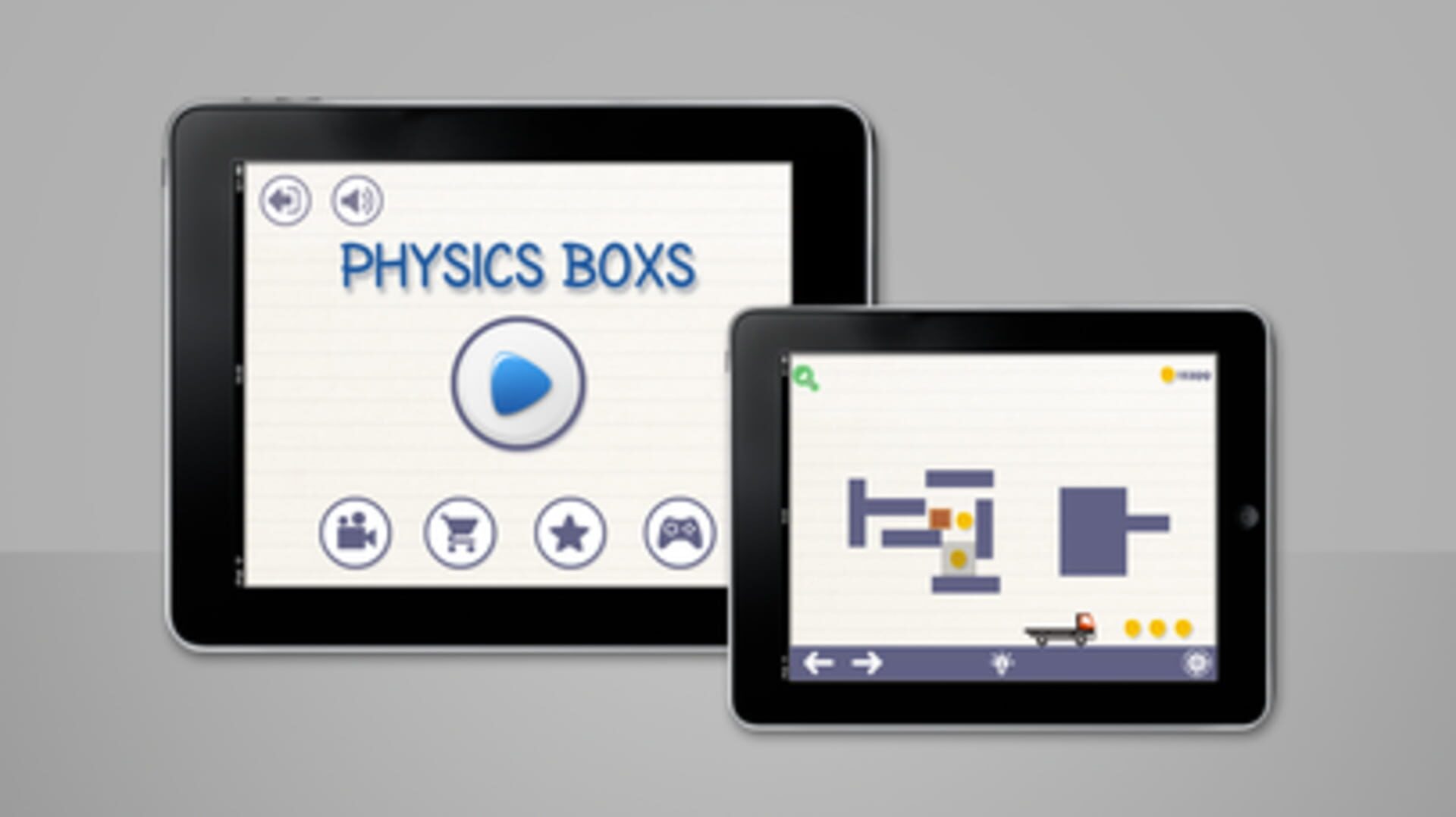 Brain on Physics Boxs Puzzles - Screenshot