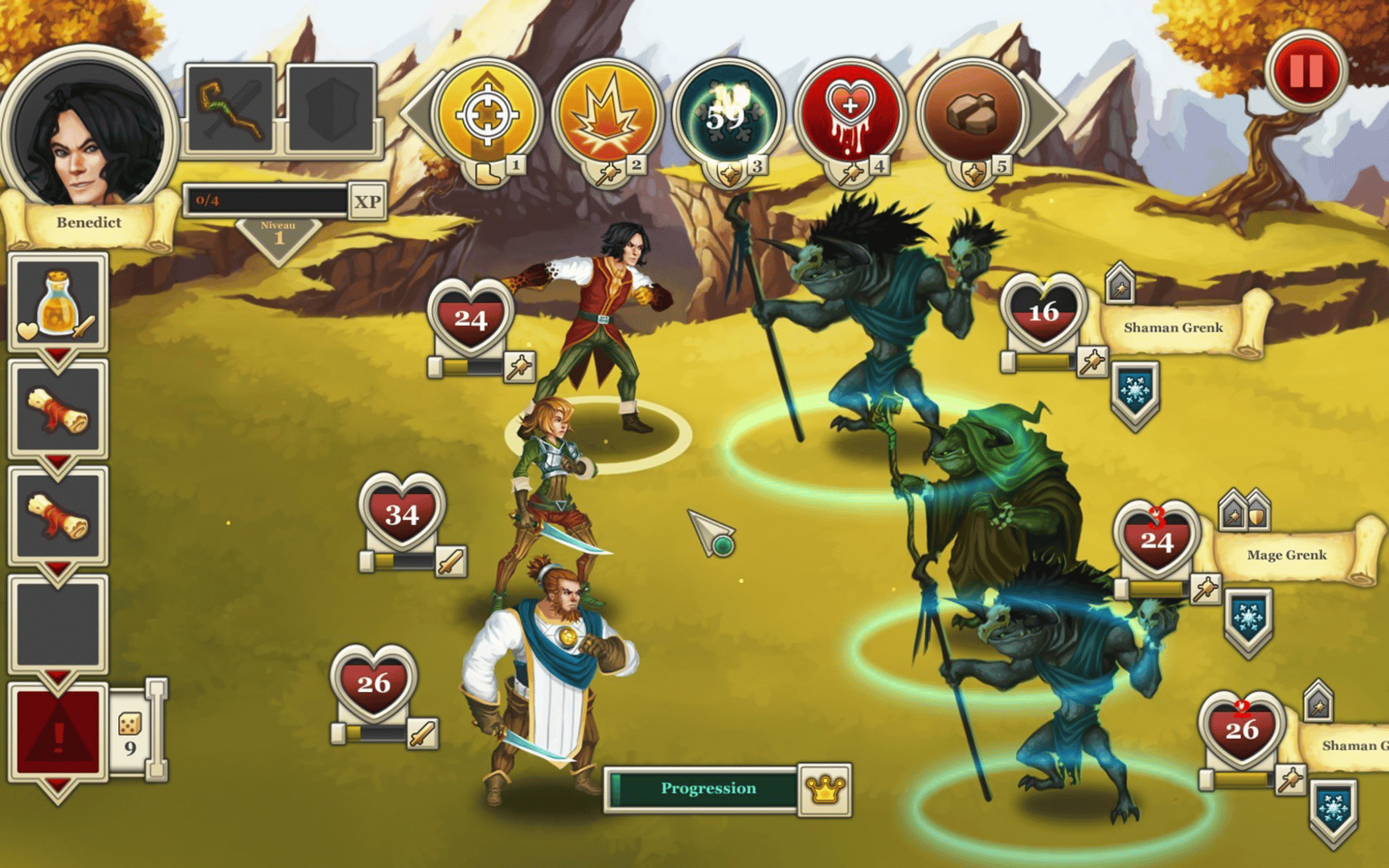 Heroes & Legends: Conquerors of Kolhar screenshot