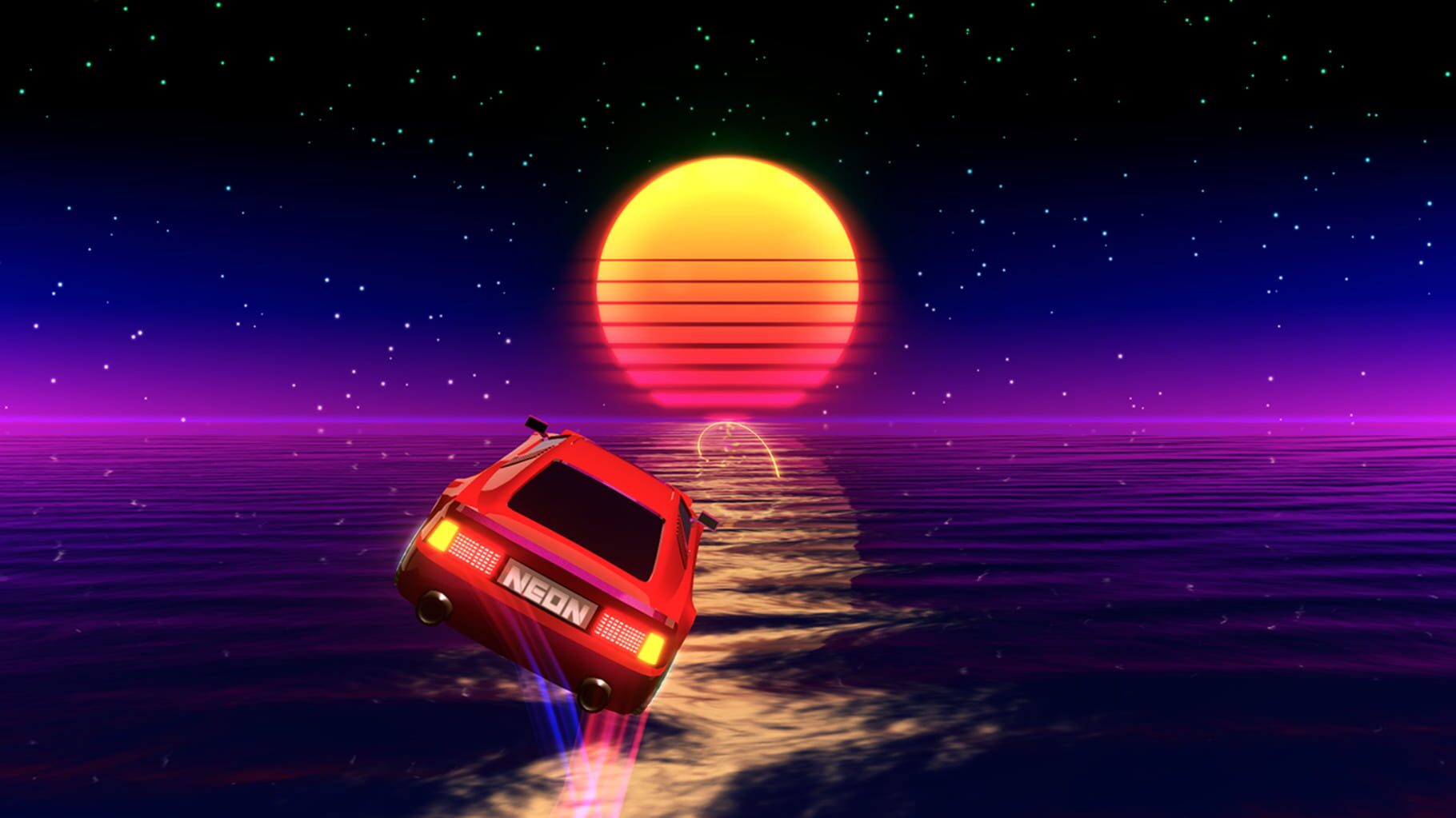 Captura de pantalla - Neon Drive