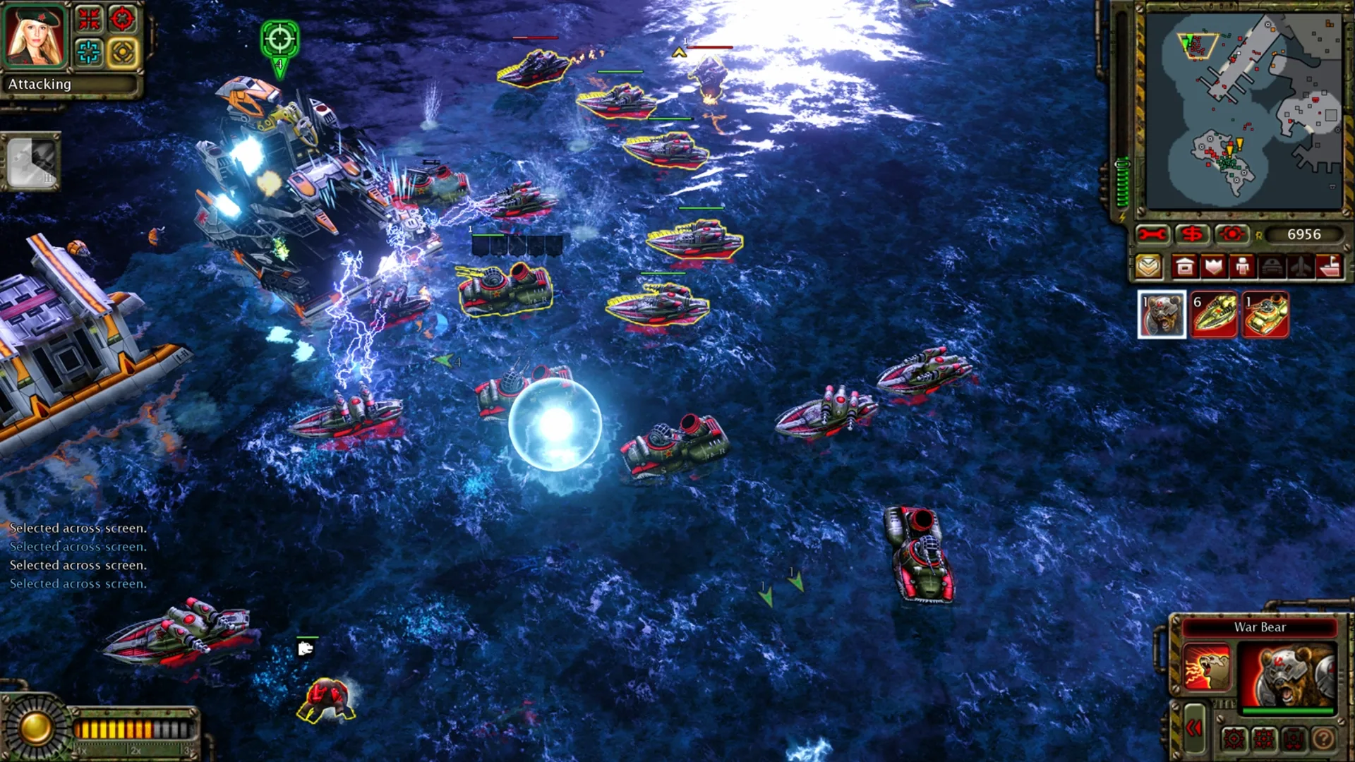Captura de pantalla - Command & Conquer: Red Alert 3