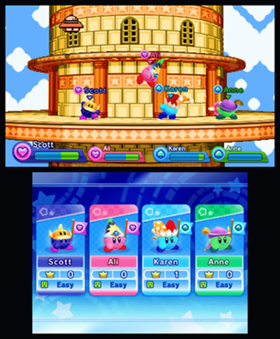 Kirby Fighters Deluxe screenshot