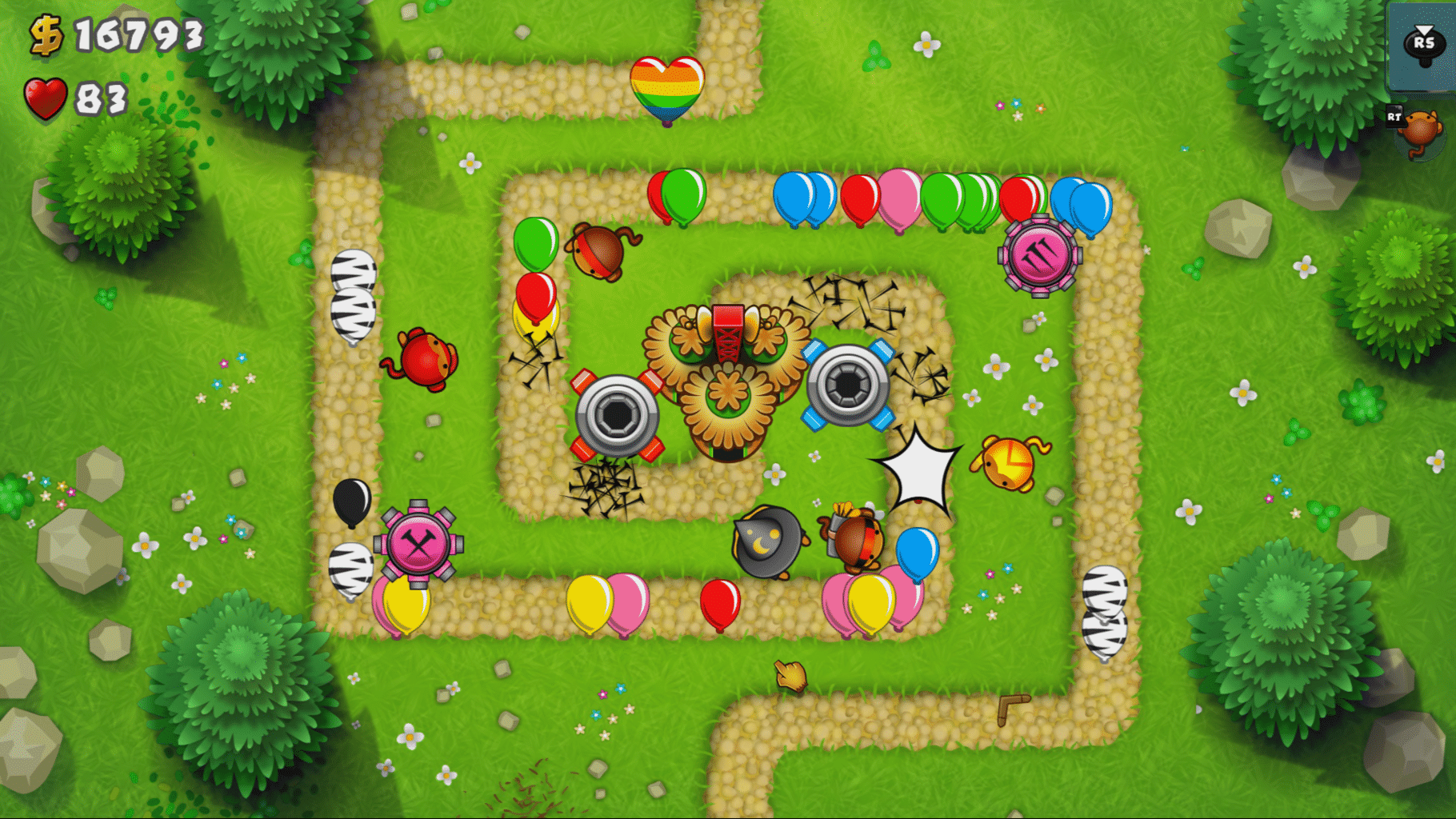 Bloons TD 5 screenshot