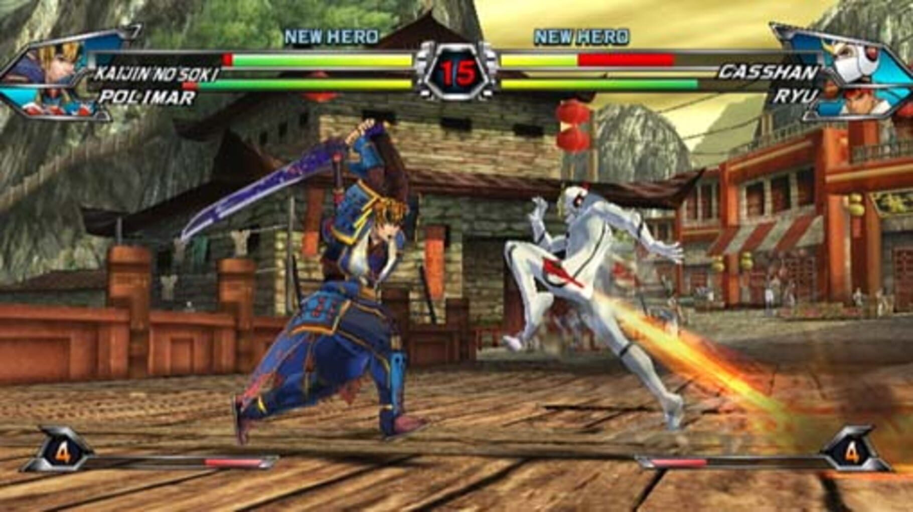 Captura de pantalla - Tatsunoko vs. Capcom: Ultimate All Stars