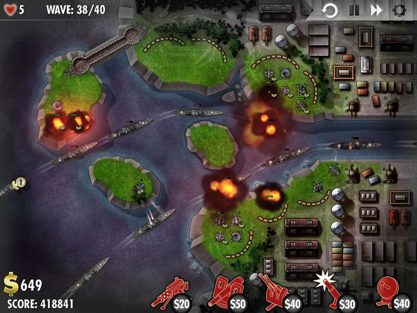 iBomber Defense screenshot