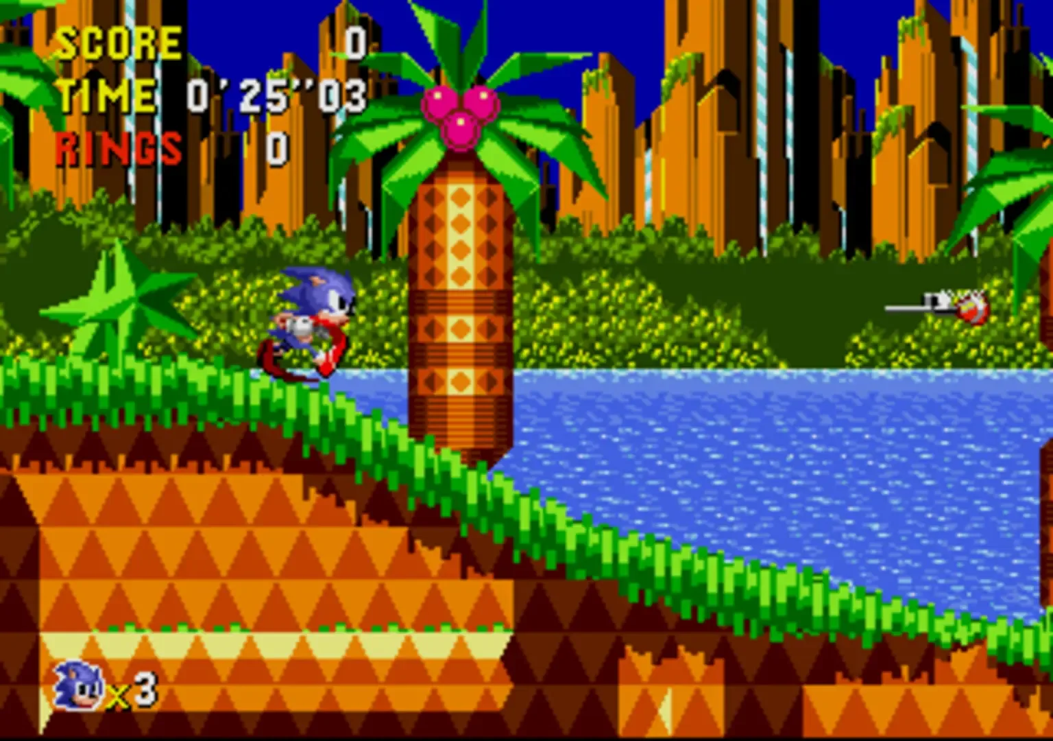 Captura de pantalla - Sonic CD