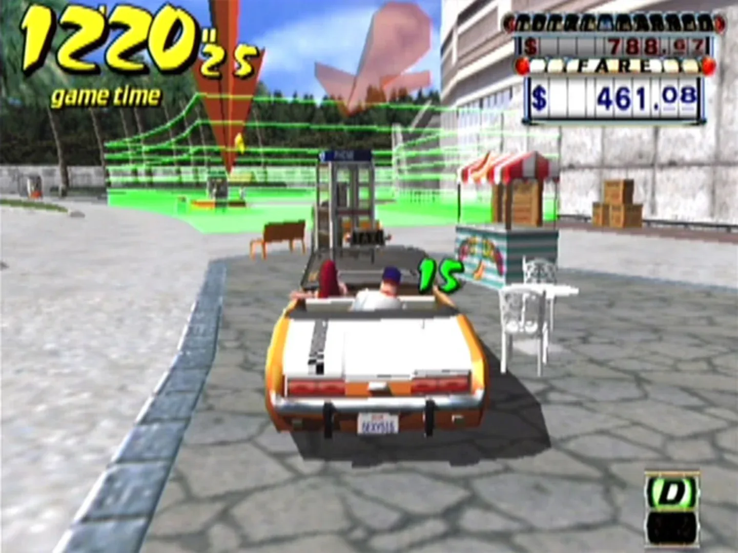 Captura de pantalla - Crazy Taxi