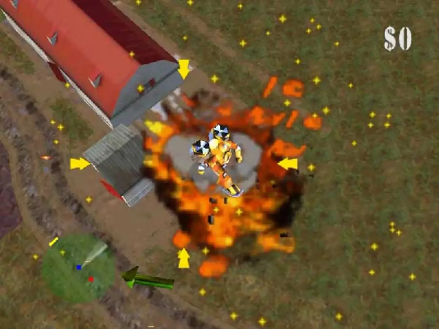 Captura de pantalla - Blast Corps