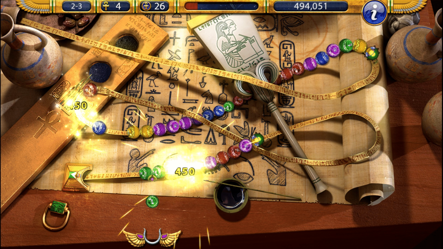 Luxor 2 HD screenshot