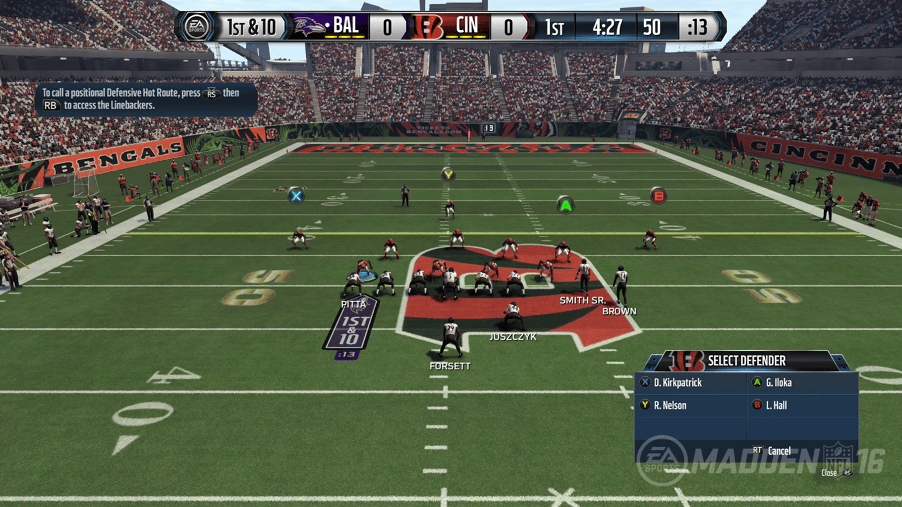 Madden NFL 16 screenshot