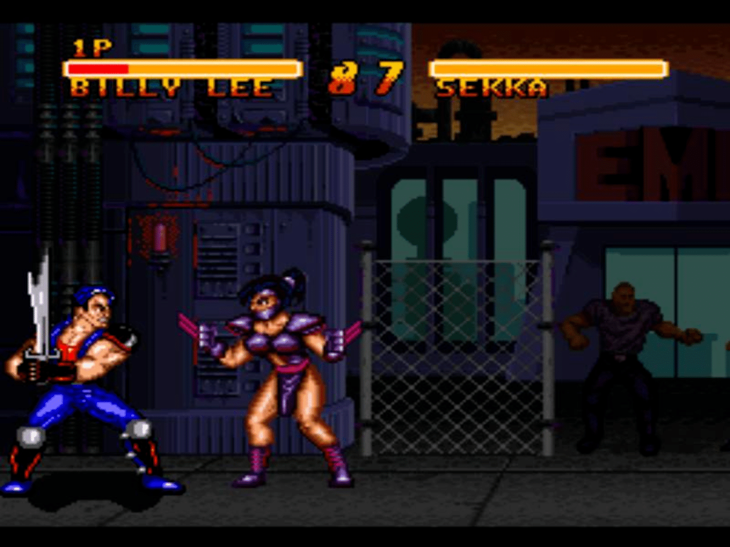 Double Dragon V: The Shadow Falls screenshot