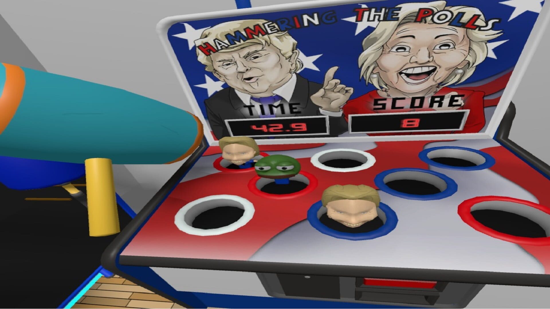 Whack a Vote: Hammering the Polls - Screenshot
