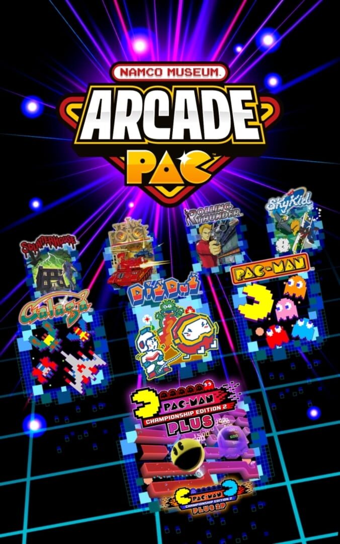 Captura de pantalla - Namco Museum Arcade Pac