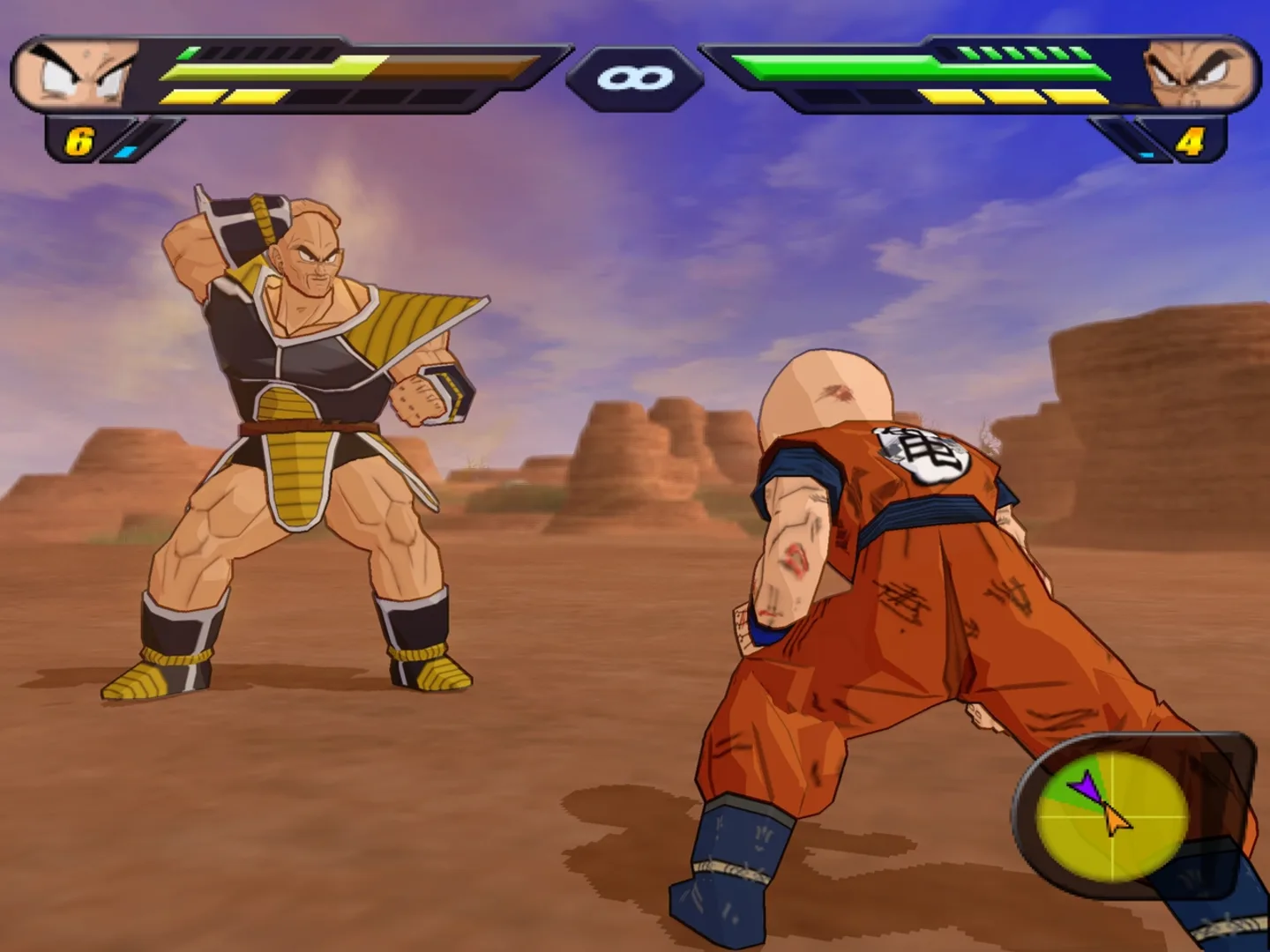 Captura de pantalla - Dragon Ball Z: Budokai Tenkaichi 2
