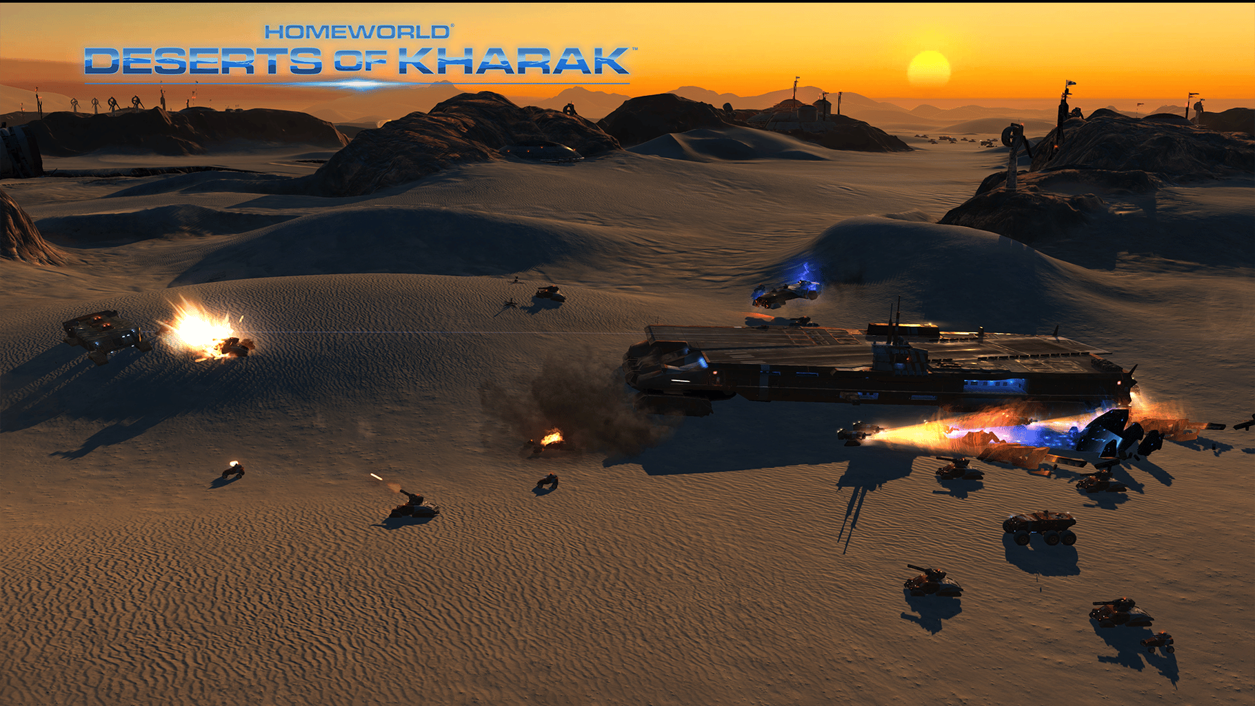 Homeworld: Deserts of Kharak screenshot