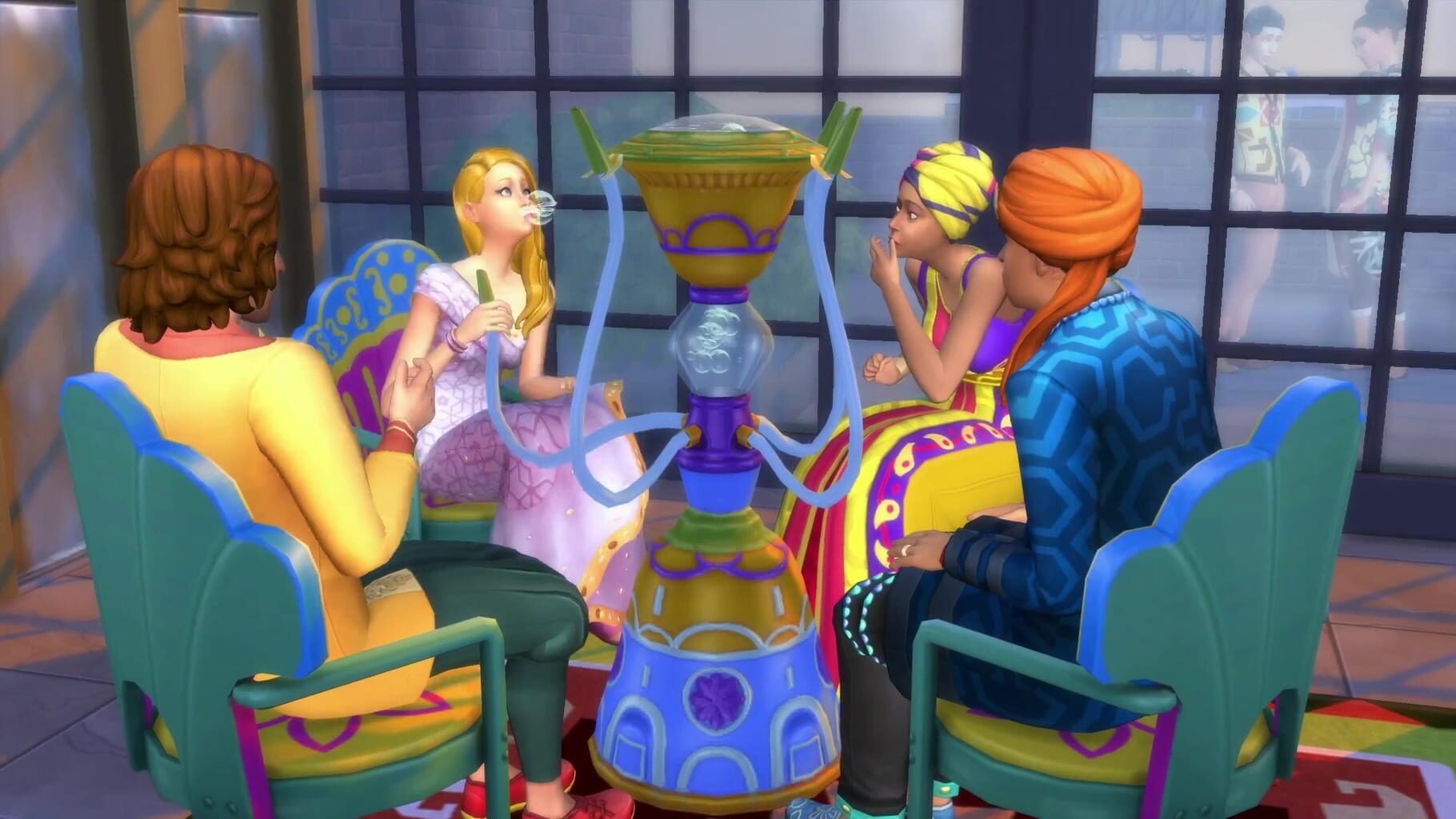 Captura de pantalla - The Sims 4: City Living
