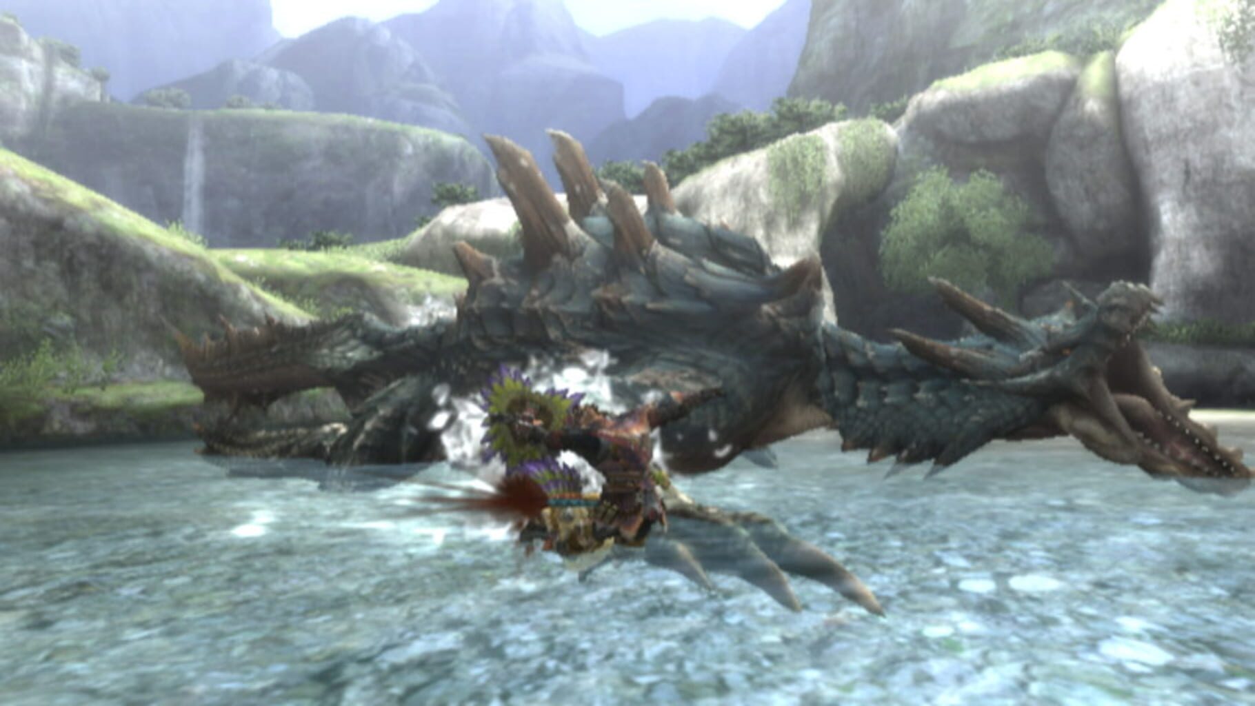 Captura de pantalla - Monster Hunter Tri