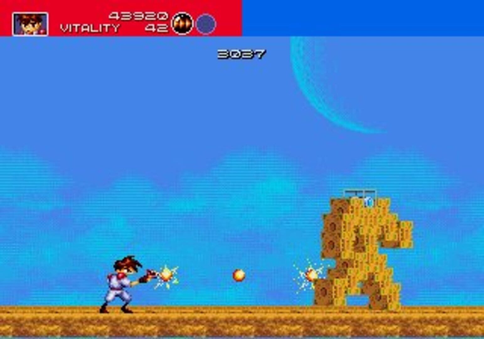 Captura de pantalla - Gunstar Heroes