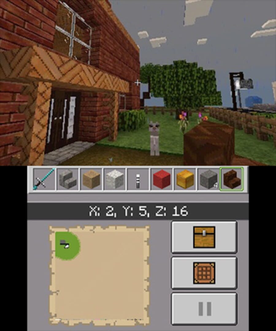 Captura de pantalla - Minecraft: New Nintendo 3DS Edition