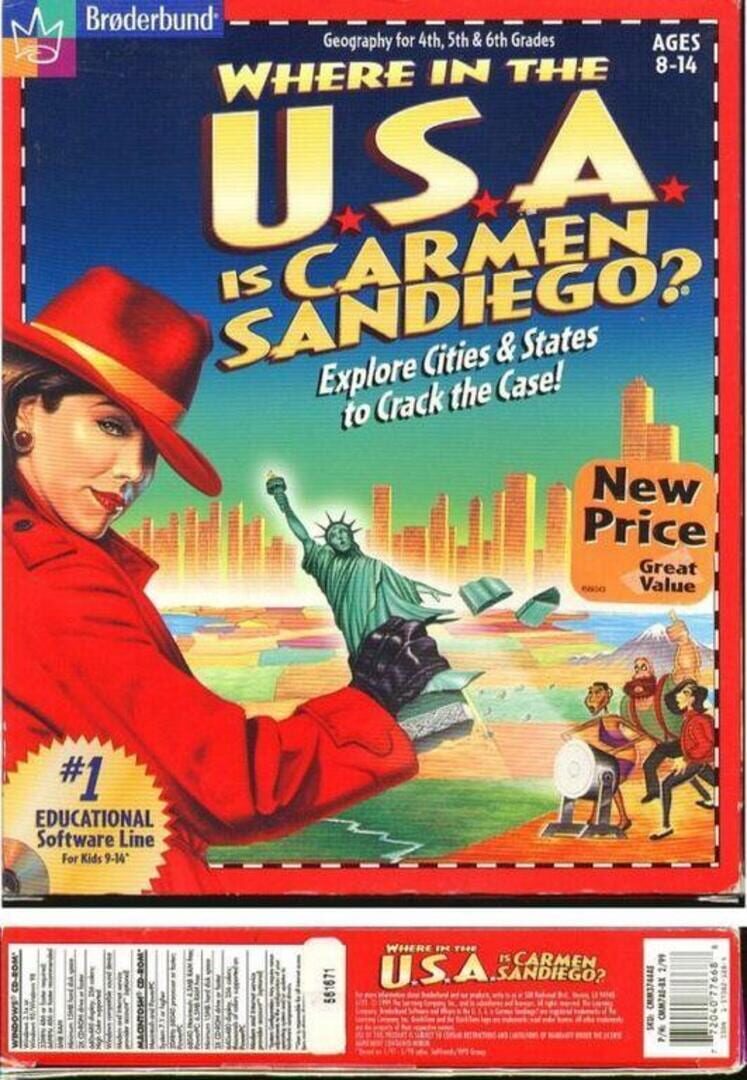 Where in the U.S.A. is Carmen Sandiego?: Deluxe Edition cover art