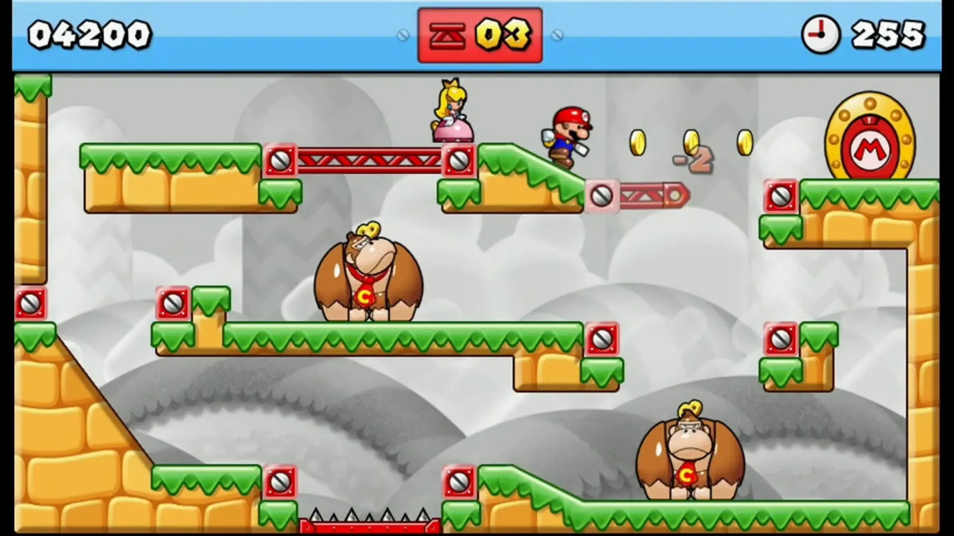 Captura de pantalla - Mario vs. Donkey Kong: Tipping Stars
