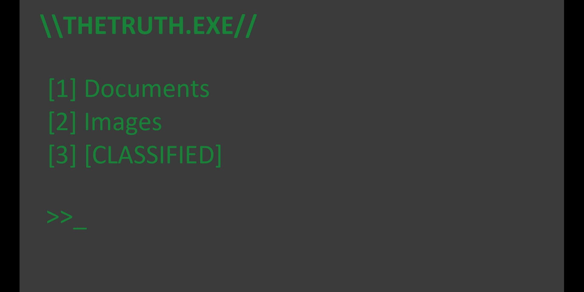 TheTruth.exe - Screenshot