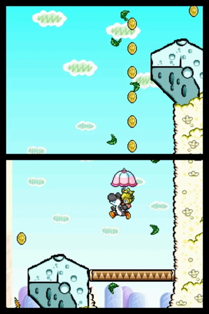 Captura de pantalla - Yoshi's Island DS