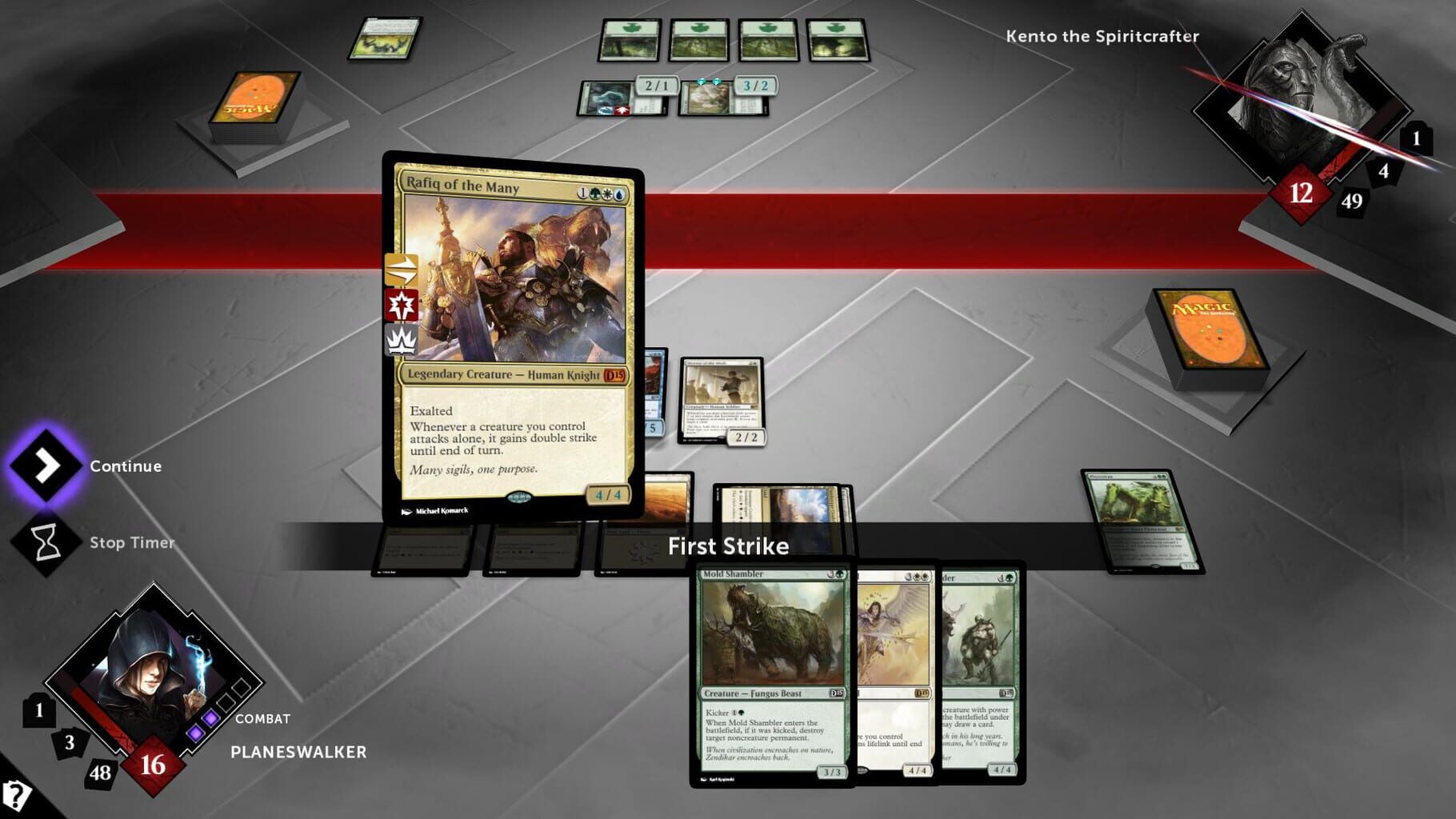 Captura de pantalla - Magic: The Gathering - Duels of the Planeswalkers 2015