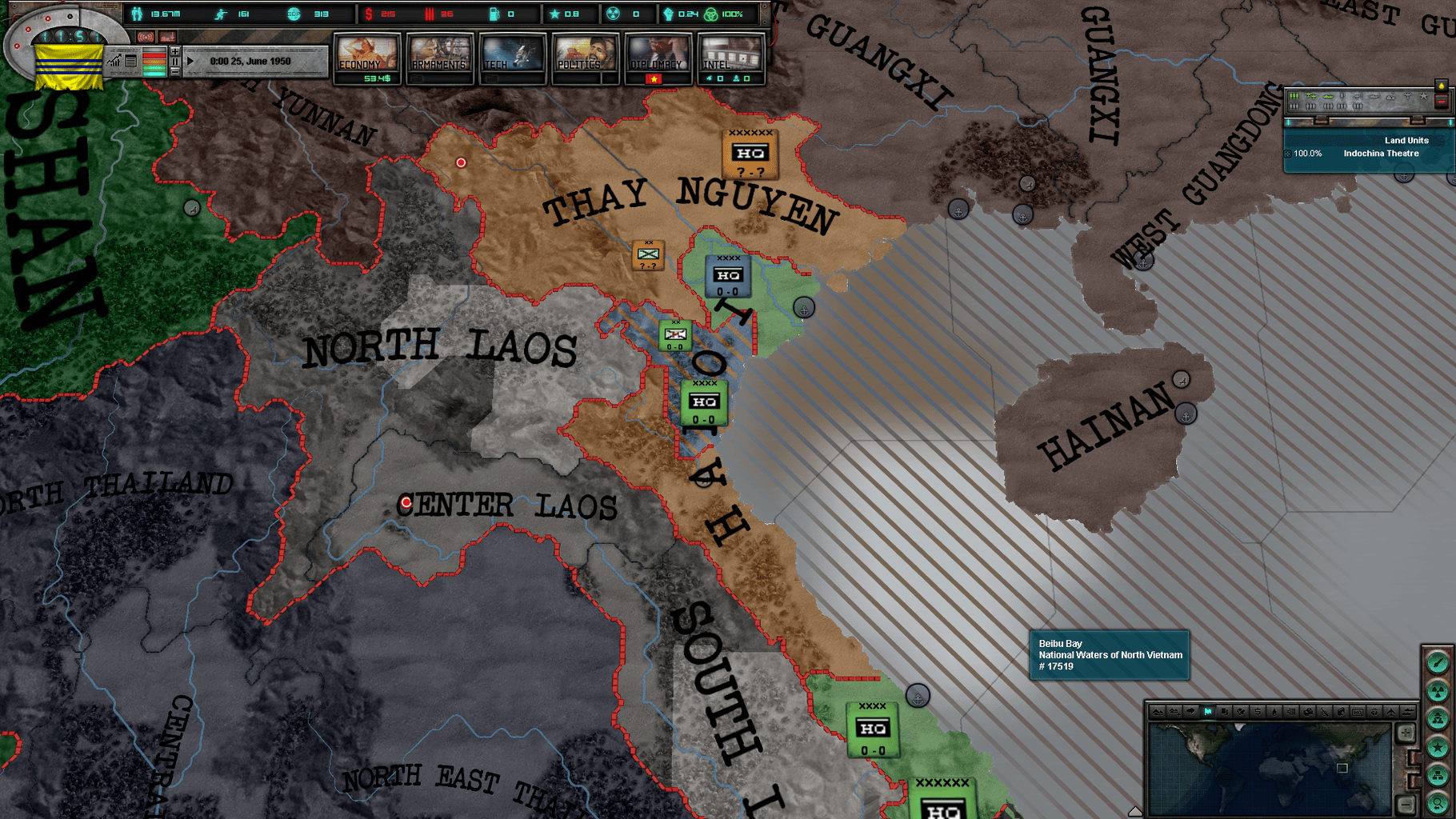 East vs. West: A Hearts of Iron Game screenshot