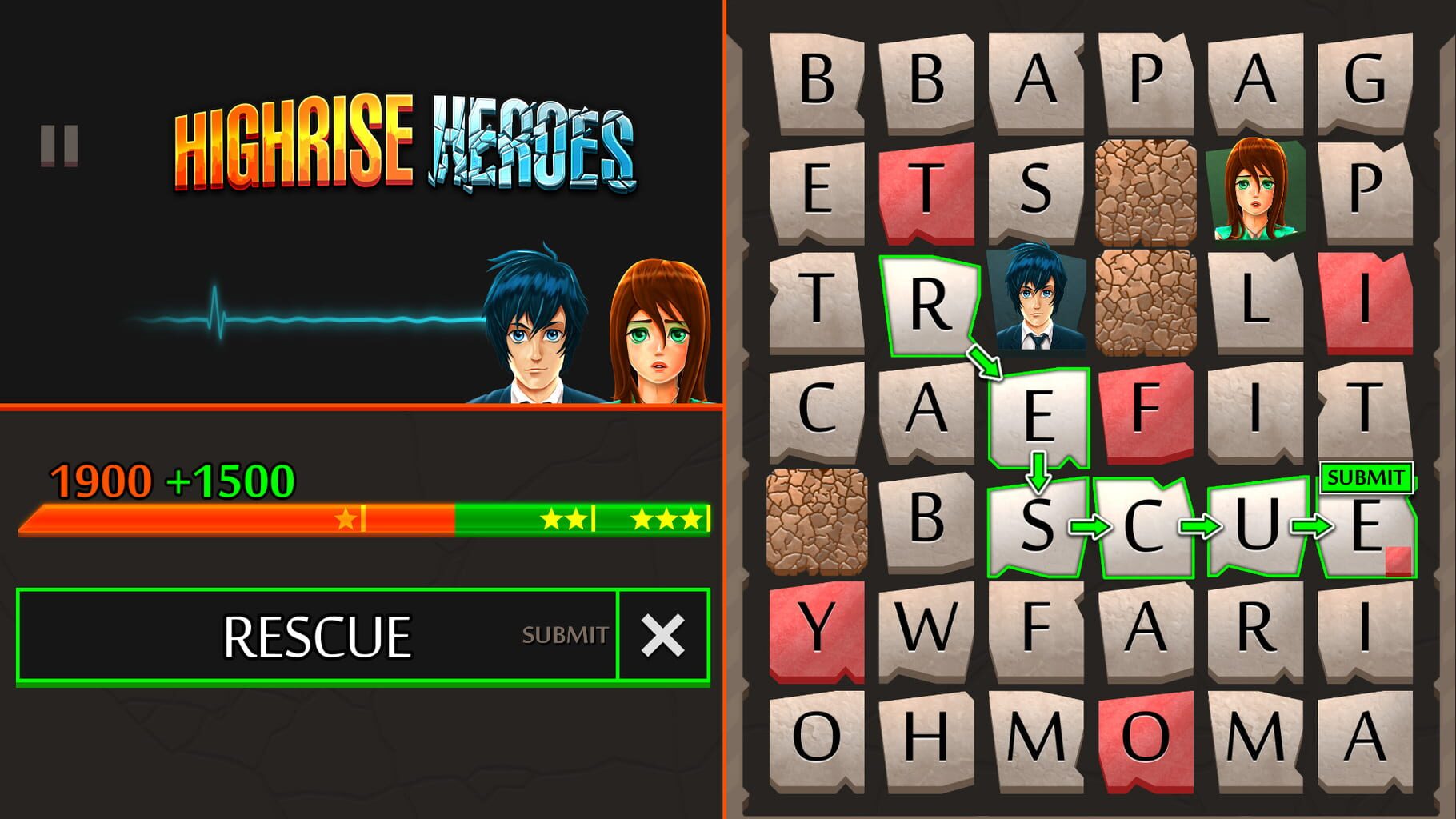 Highrise Heroes: Word Challenge screenshot