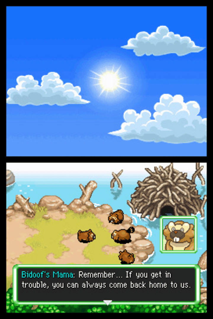 Pokémon Mystery Dungeon: Explorers of Sky screenshot