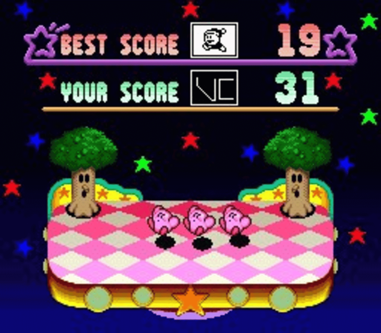 Kirby's Dream Course screenshot