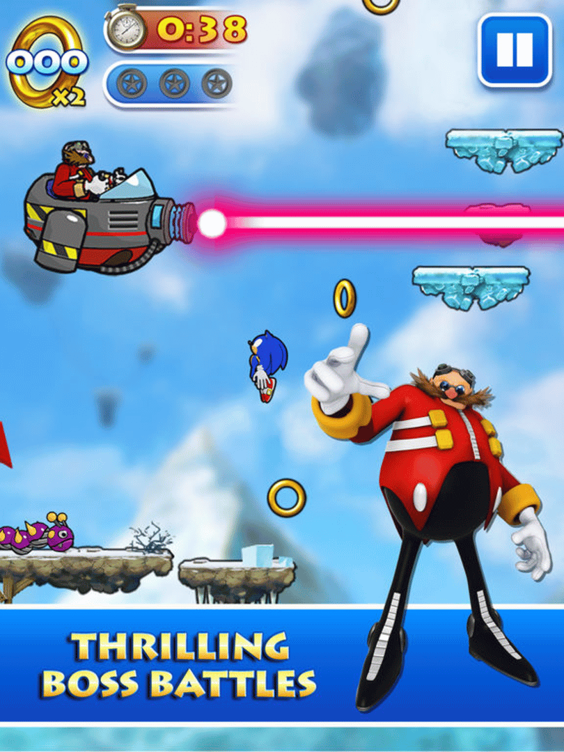 Sonic Jump screenshot