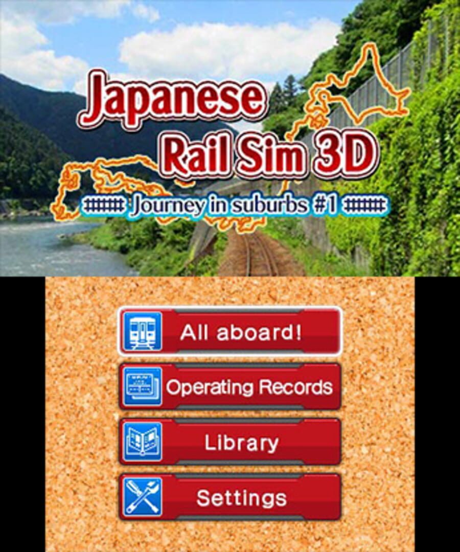 Captura de pantalla - Japanese Rail Sim 3D Journey in Suburbs #1