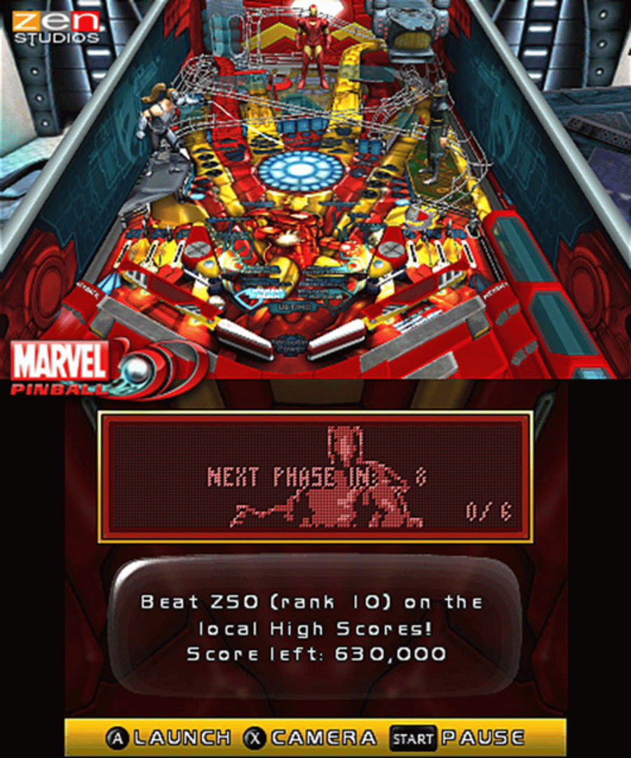 Marvel Pinball 3D screenshot