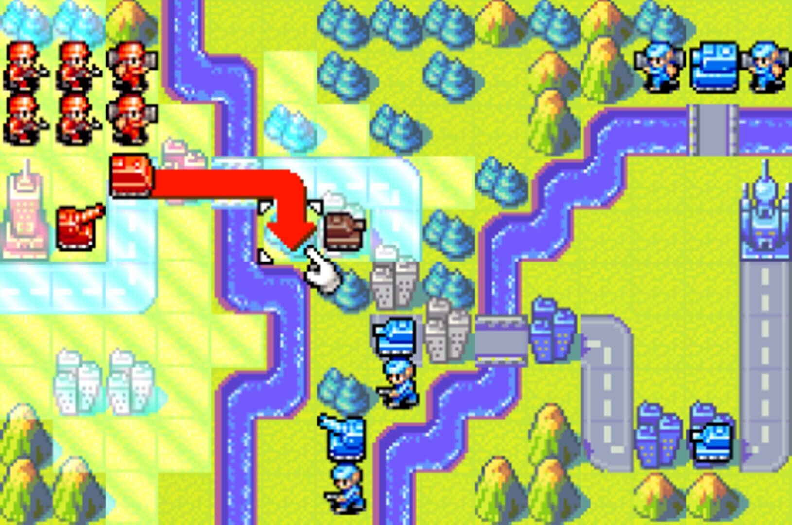 Captura de pantalla - Advance Wars