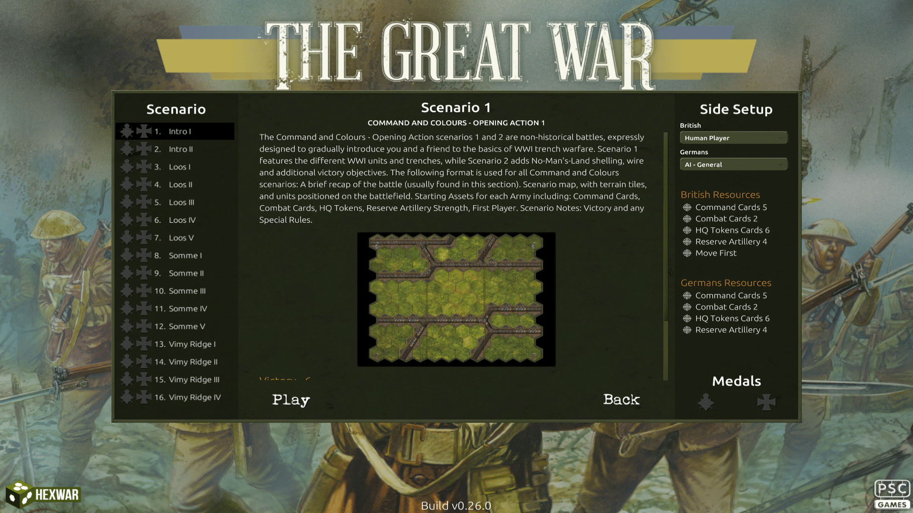 Commands & Colors: The Great War screenshot