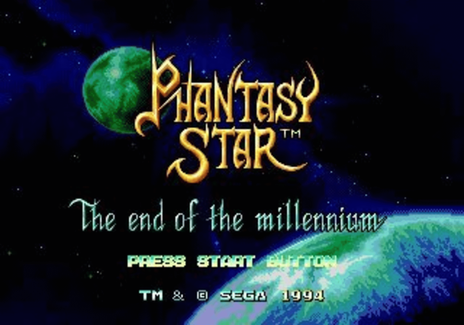 Phantasy Star IV: The End of the Millennium screenshot