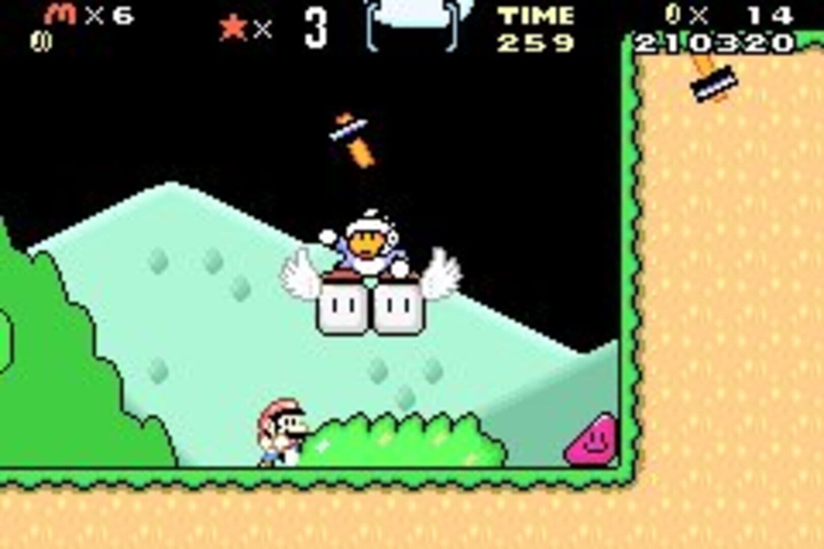Captura de pantalla - Super Mario World: Super Mario Advance 2