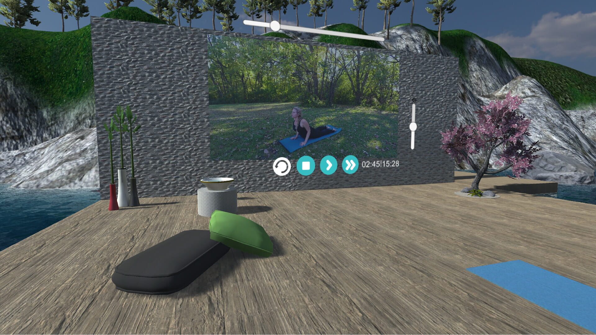 Namaste Virtual Yoga Retreat - Screenshot